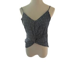 Fifteen Twenty Womens XS Blue Geometric Camisole 🌻